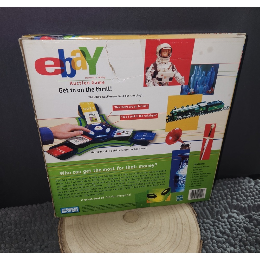Ebay Electronic Auction Game (Parker Brothers) New/Sealed~Box Flawed - Picture 6 of 6